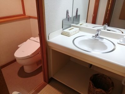 Toilet-and-Sink-at-Tamahan, Japan Tours, RediscoverTours.com